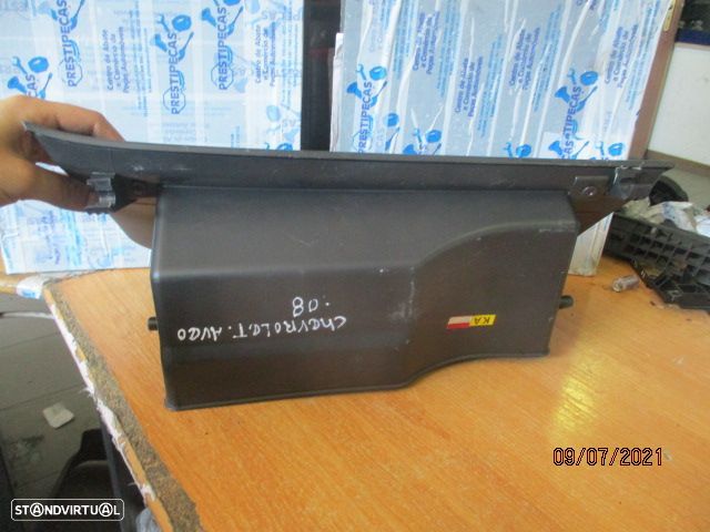 Porta Luvas 96462792 CHEVROLET AVEO 2008 PRETO - 3