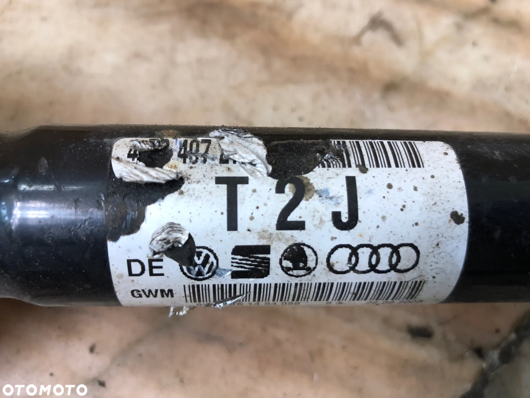 Półoś Lewy Prawy Przód Audi A6 C6 Lift Kombi 3.0 TDI 4F0407271J (2004–2011) - Gwarancja Wysyłka Montaż - 2