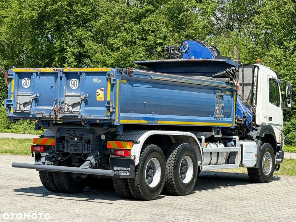 Volvo FMX 410 * WYWROTKA 4,90 m + PM 18.5 TP + PILOT + BORDMATIC / 6x4 - 8