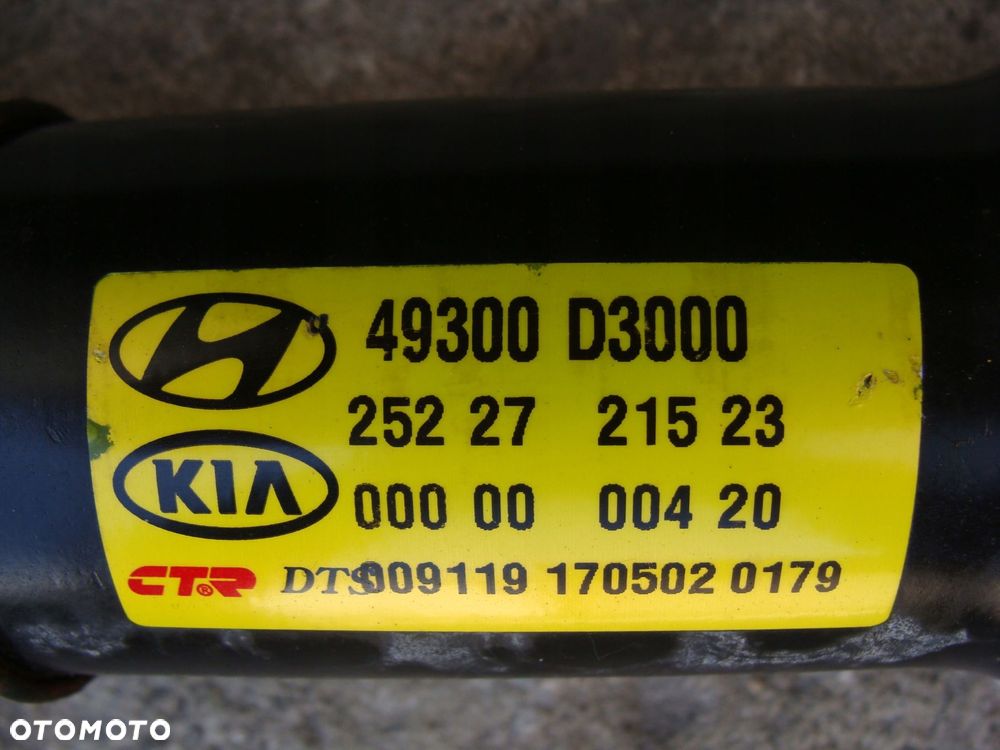 wał napędowy tuccon ii 4wd 49300 d3000 !! - 5