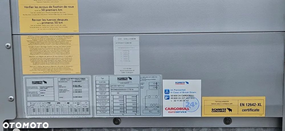 Schmitz Cargobull KONTENER / STANDARD / MOŻLIWOŚĆ ZAMONTOWANIA DRZWI - 11