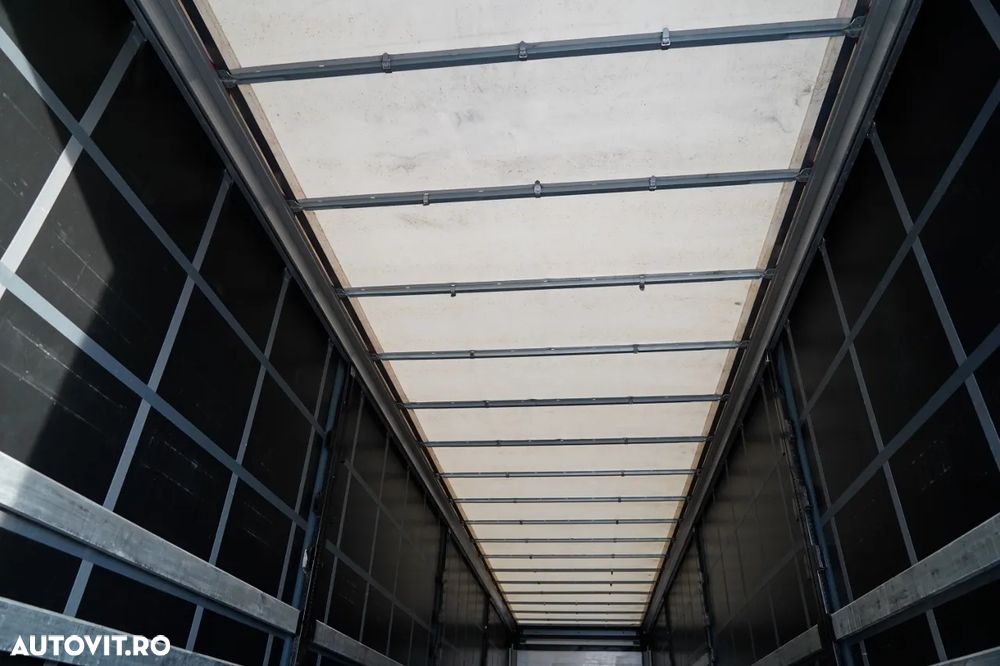 Schwarzmuller CORTINĂ / STANDARD / ACOPERIȘ RIDICAT / AXĂ RIDICATĂ / SAF - 18