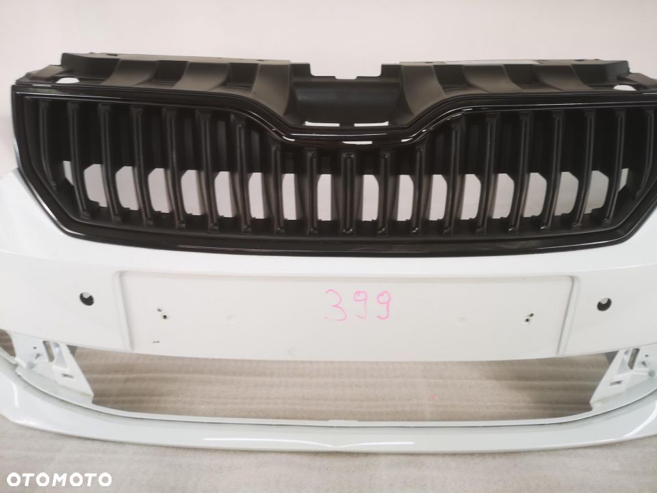 SKODA FABIA III 14- 6V0 NA SPRYSKI + 4 x PDC ZDERZAKA PRZEDNI PRZÓD NR AUKCJI NZ399 - 7