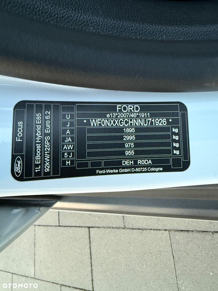 Ford Focus 1.0 EcoBoost mHEV Active - 22