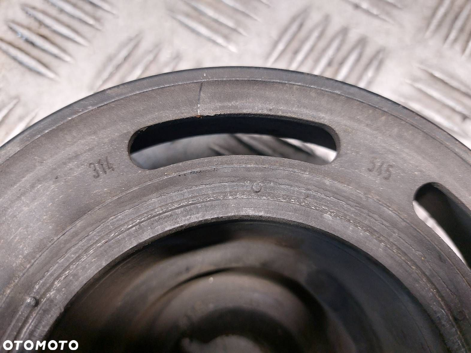 KOŁO PASOWE WAŁU OPEL ASTRA H 1.6 16V 5559328 - 6