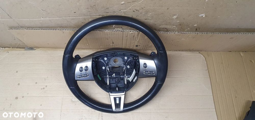Kierownica multifunkcyjna multifunkcja skórzana skóra łopatki Jaguar XF X250 8X23ABLEG - 2