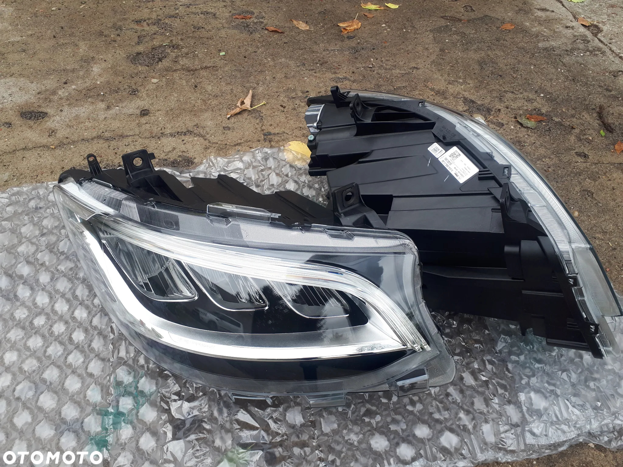 MERCEDES SPRINTER 907 910 LAMPY PRZEDNIE FULL LED KOMPLETNE ORYGINAŁ NOWE - 3