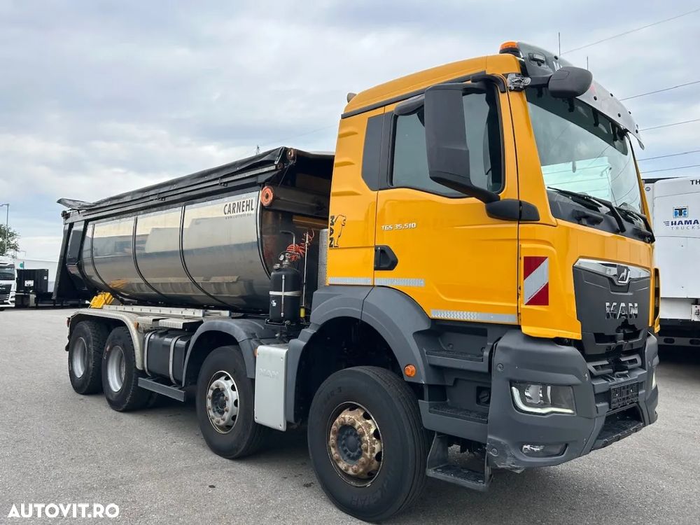 MAN TGS 35.410, Bena termoizolata, factura externa - 2