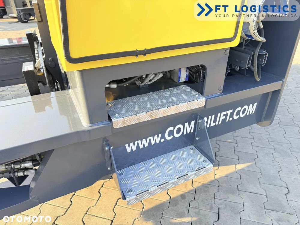 Combilift WÓZEK CZTEROKIERUNKOWY - WIELOKIERUNKOWY | COMBILIFT C5000XL | GAS | TRIPLEX 6920 MM | POZYCJONER WIDEŁ | WOLNY SKOK | NOWE OPONY | OGRZEWANIE | PO SERWISIE | STAN IDEALNY - 9