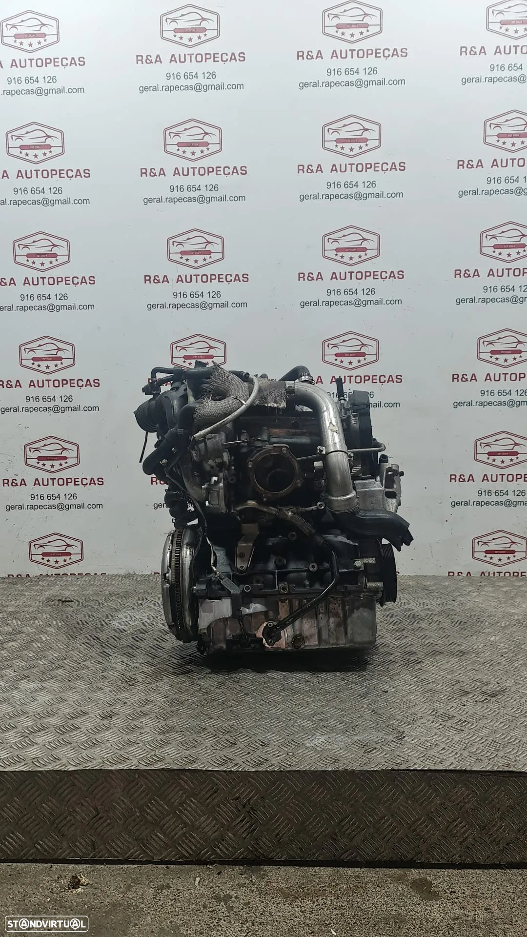 MOTOR COMPLETO AUDI TT 1.8 TURBO 180CV 20V ARY A3 GOLF IV 4 MK4 BORA SEAT TOLEDO LEON SKODA - 2