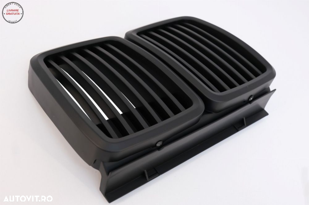 Grila Centrala BMW Seria 3 E30 (1982-1994) Negru Mat- livrare gratuita - 2