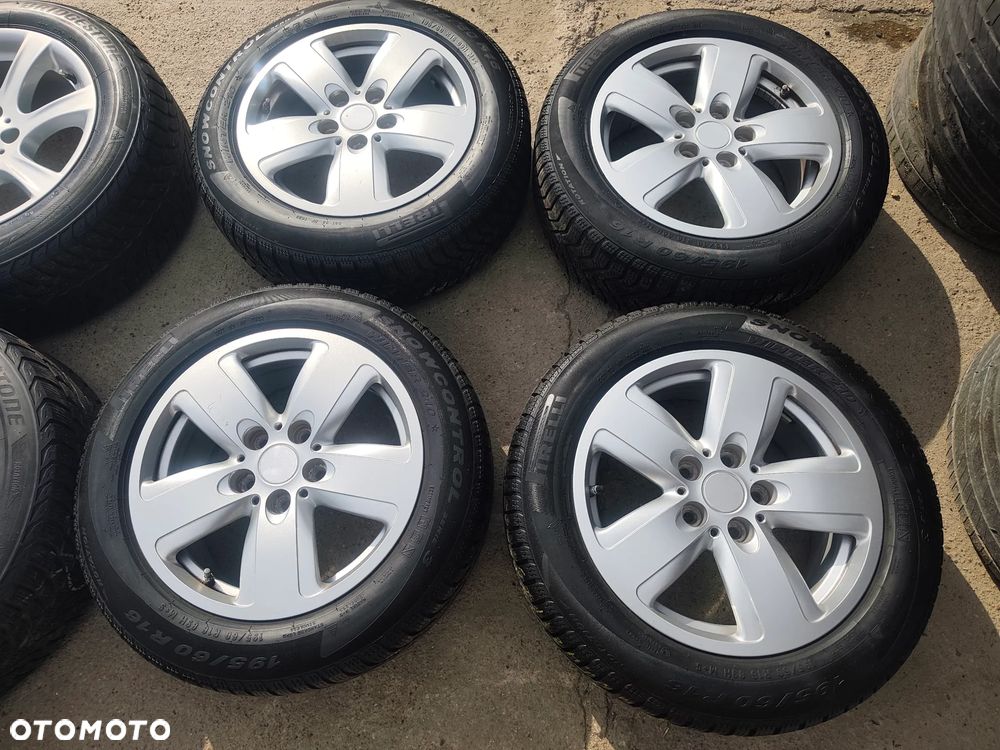 5x112 Felgi Aluminiowe Alufelgi Oryginalne 16 Koła Zimowe Zima MINI ONE III 3 CLUBMAN BMW SERIA 1 F40 2 GC Gran Coupe F44 AUDI SEAT SKODA VW 8mm 20r. Legnica ALU-RAD 195/60 - 1