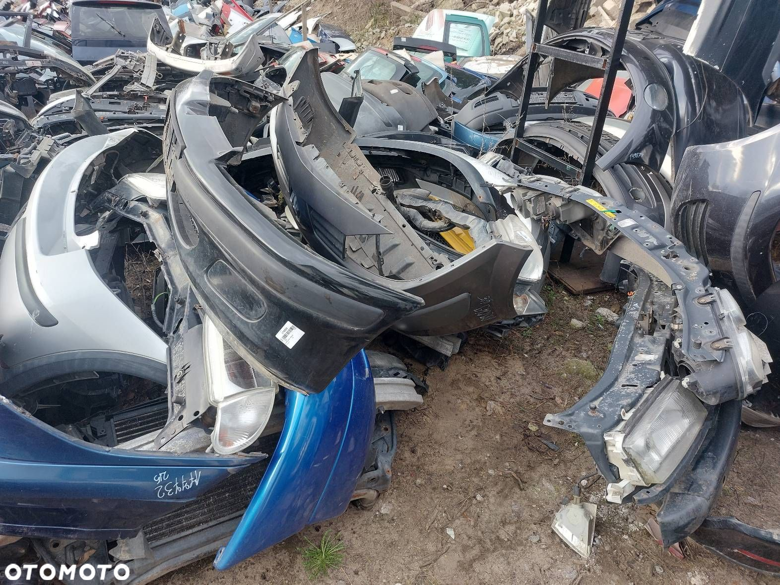 KOMPLETNY PRZÓD PEUGEOT 106 I LIFT EXYB MASKA ZDERZAK PRZÓD BŁOTNIKI - 19