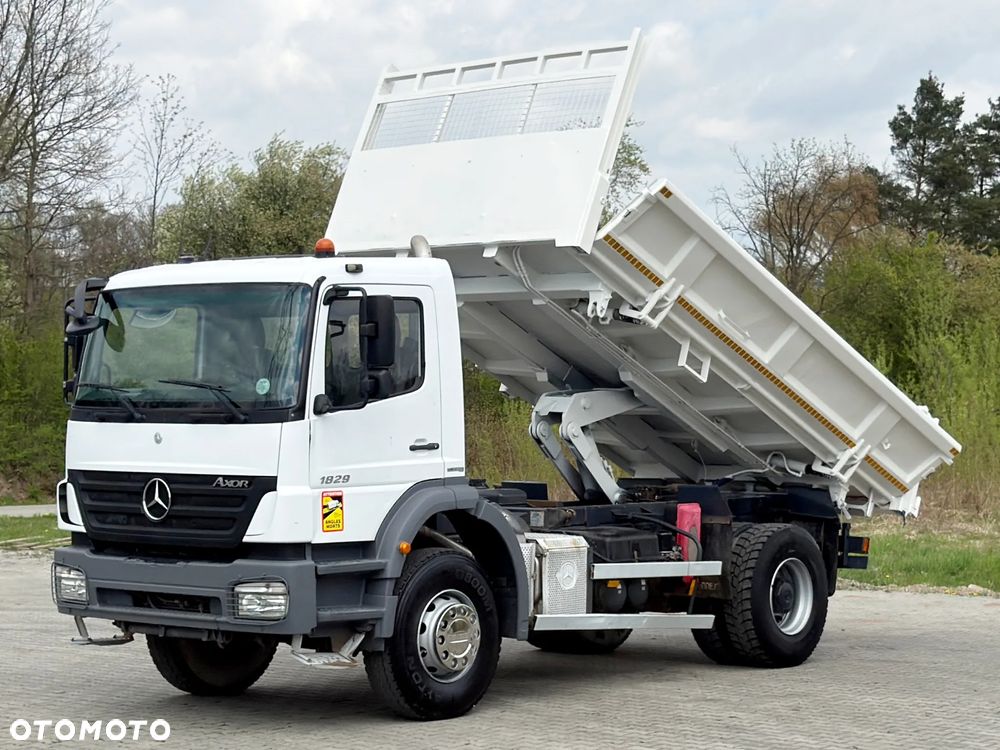 Mercedes-Benz AXOR 1829 * Wywrotka 4,70 m * STAN BDB - 3