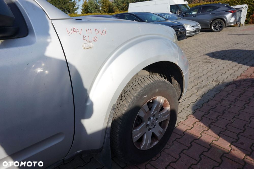 MASKA ZDERZAK BŁOTNIKI LAMPY PATHFINDER III R51 KL0  NISSAN 2005-2014 SREBRNY PRZÓD KOMPLETNY - 16