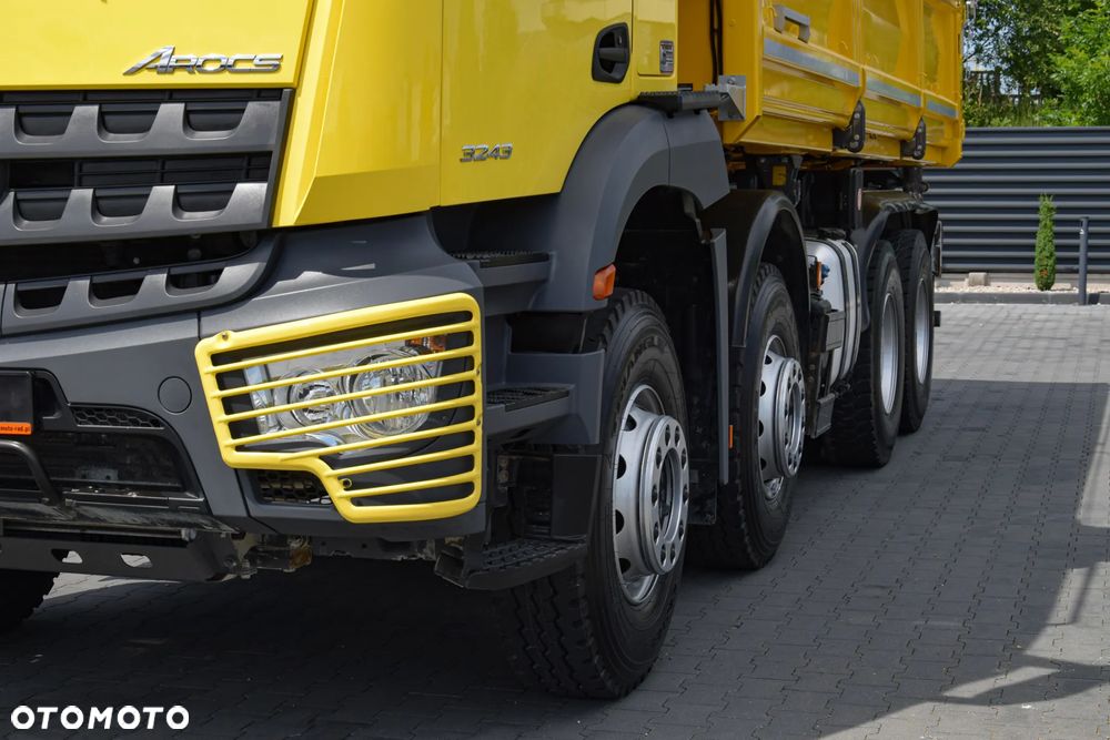 Mercedes-Benz AROCS 3243 / 8x4 / EURO 6 / WYWROTKA / MELLER KIPPER / HYDROBURTA / AUTOMAT / NOWE OPONY / NISKI PRZEBIEG / SERWISOWANY / SPROWADZONY - 11