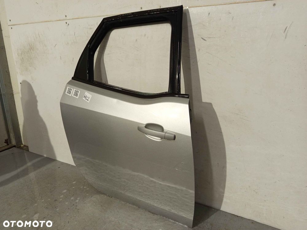 + DRZWI TYŁ TYLNE PRAWE OPEL MERIVA B II 2 Z157 Z176 SREBRNE - 2