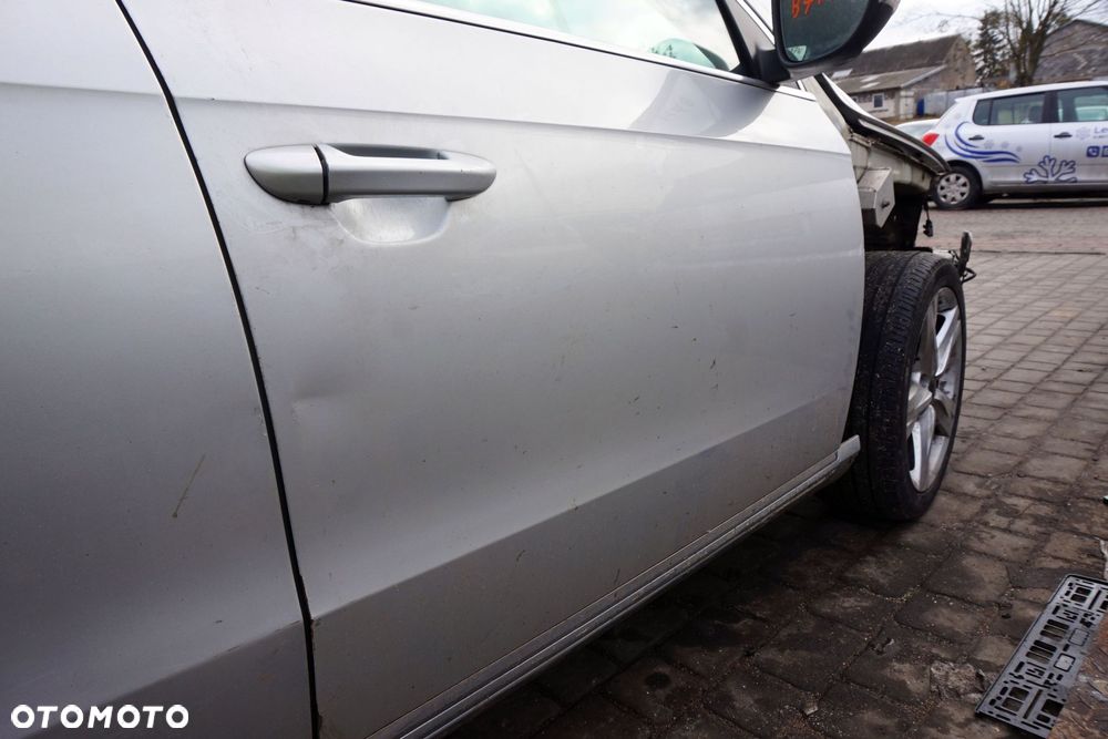 DRZWI PRZEDNIE PRAWE PASSAT B7 SEDAN LA7W  SREBRNY VOLKSWAGEN 2010-2014 - 4