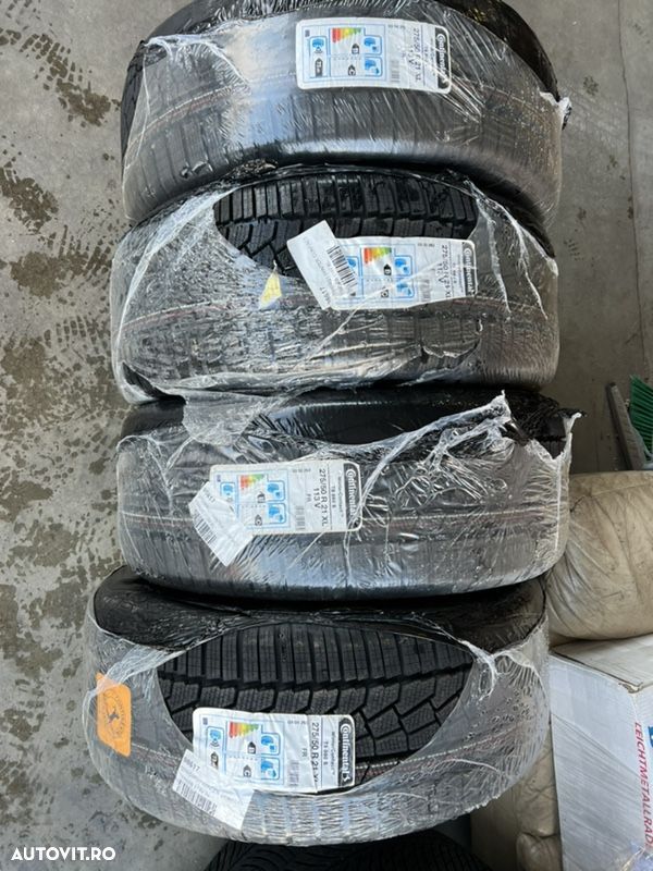 vând 4 anvelope 275/50/21 continental de iarnă noi - 1