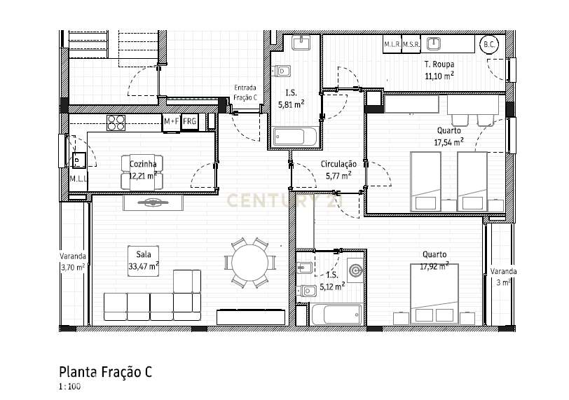 Apartamento T2 Novo | Localização Premium junto à CUF Lagoa - Grande imagem: 2/7