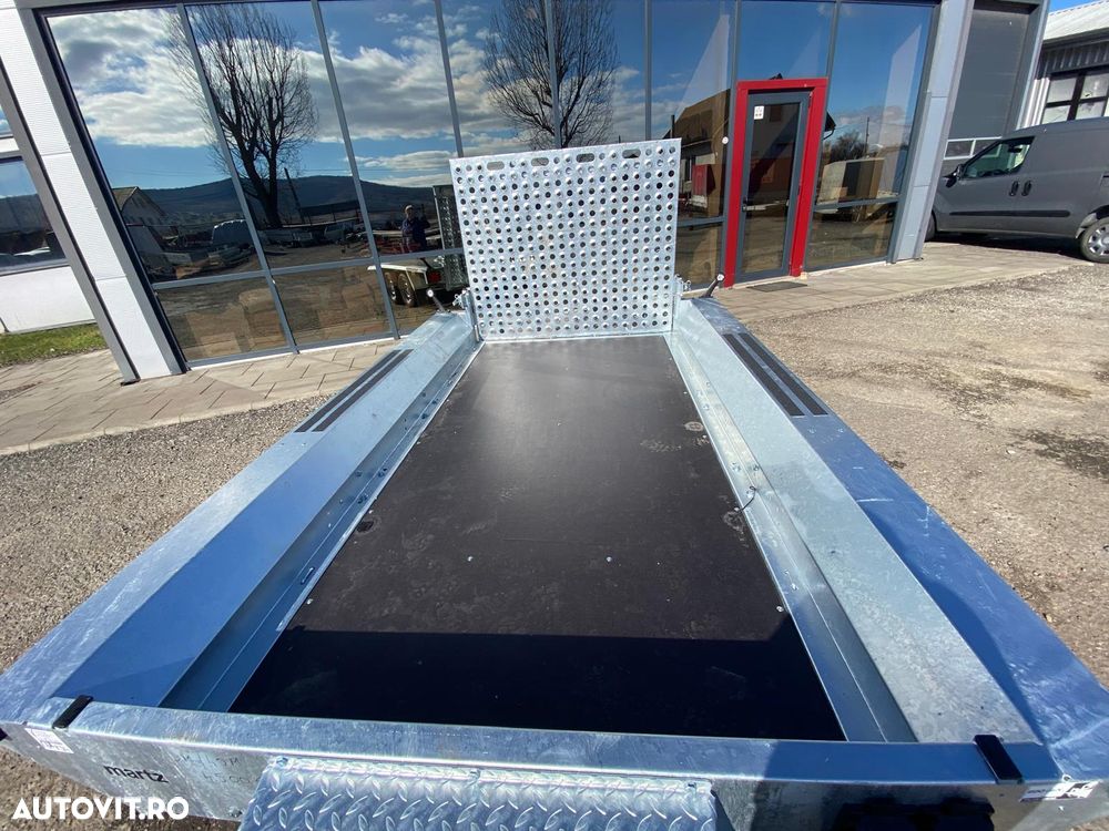 Martz Remorca auto transport utilaje, 2 axe, sistem de franare, 2700kg, KOPARKA  300/150/24 - 4