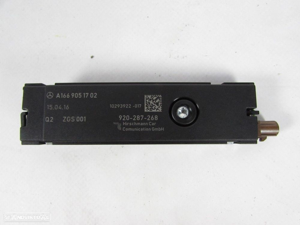 AMPLIFICADOR ANTENA Seminovo/ Original MERCEDES-BENZ A-CLASS (W176) A1669051702 - 1