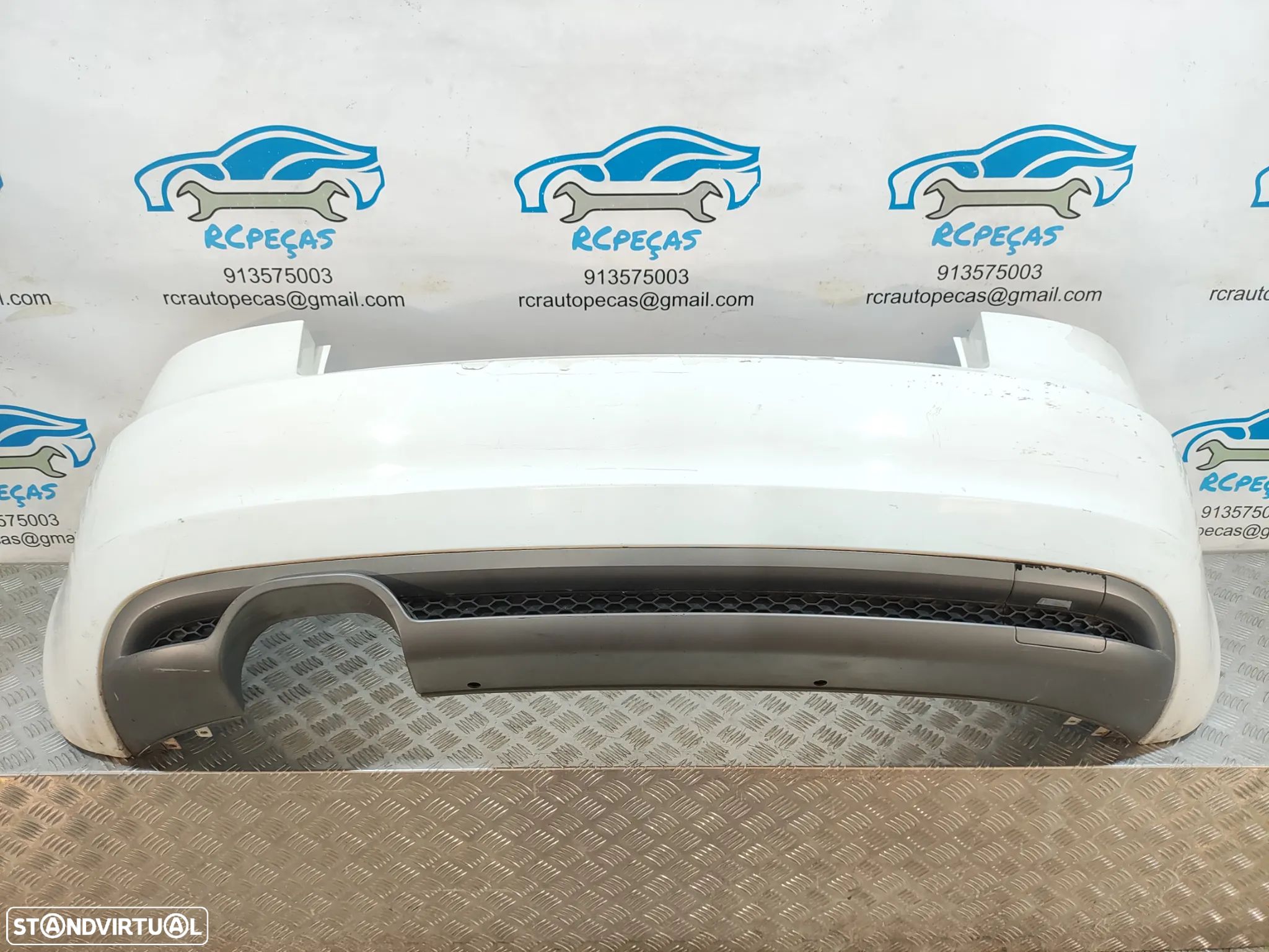- PARACHOQUES TRASEIRO TRÁS ORIGINAL AUDI A3 8P 8P3 RESTYLE FASE 2 SLINE S-LINE S LINE 8P3807511D PARA-CHOQUES PARA CHOQUES - 1