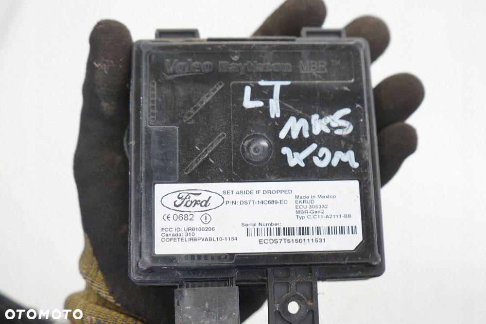 FORD MONDEO MK5 15R RADAR CZUJNIK DISTRONIC DS7T-14C689-EC - 2