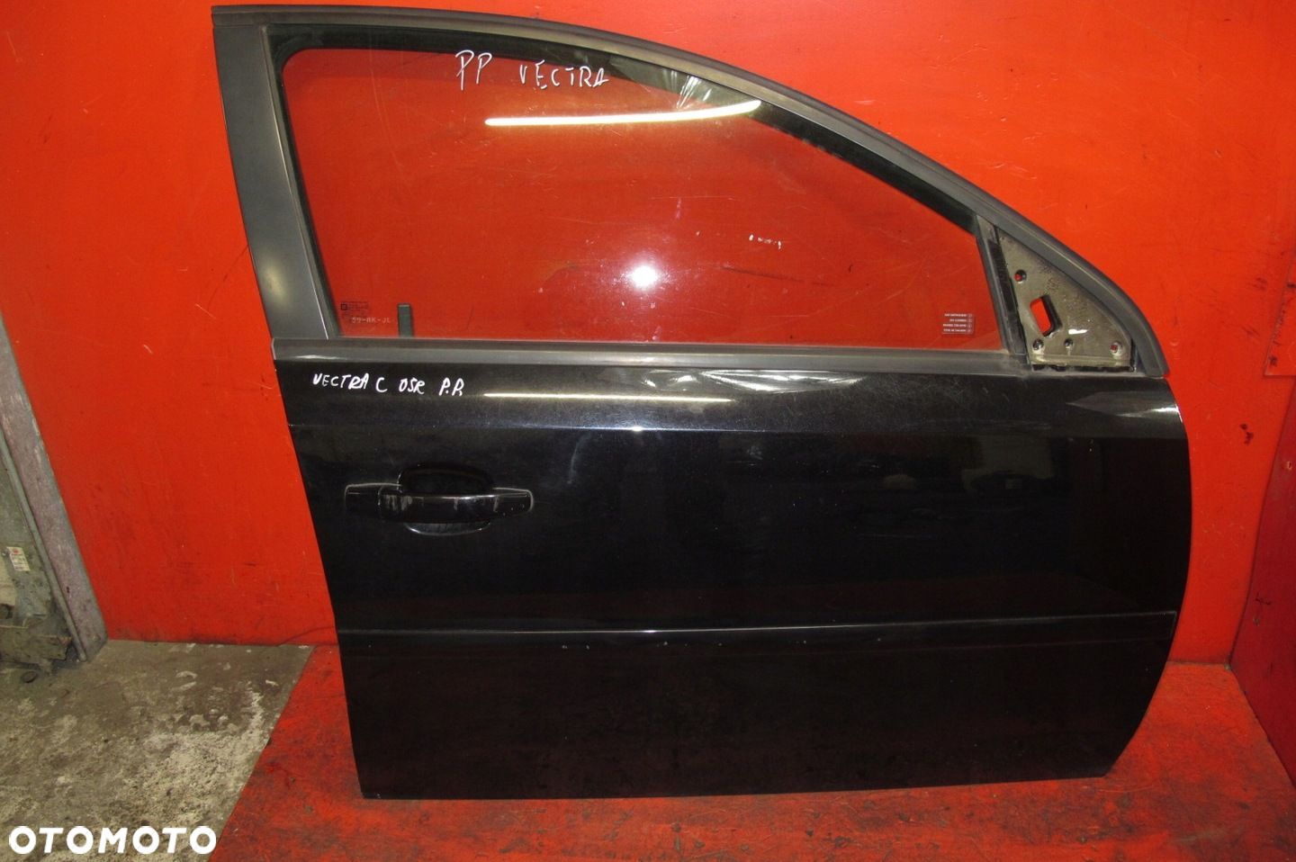 OPEL VECTRA C GTS 02- DRZWI PRAWE PRZÓD PRZEDNIE Z20R - 1