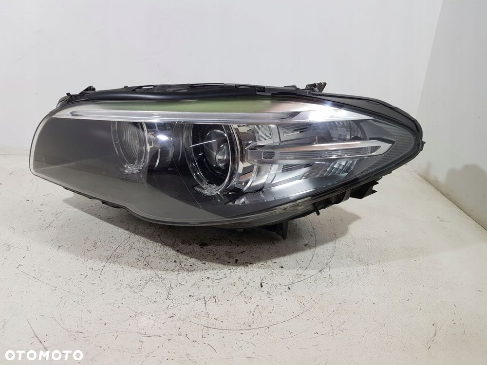 lampa lewa lewy przód 7378513 bmw f10 f11 lift eur 14r bixenon skrętna kpl - 4