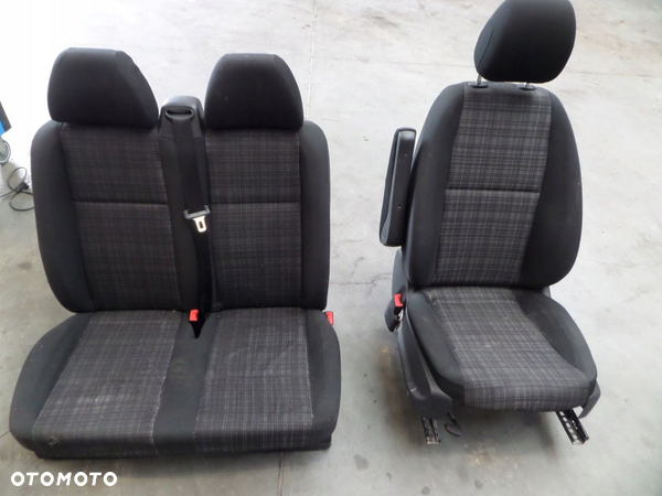 MERCEDES VITO W447 FOTEL KIEROWCY PRZÓD KANAPA