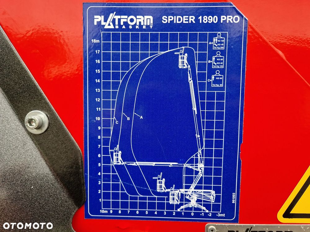 Platform Basket SPIDER 18.90 PRO - 5