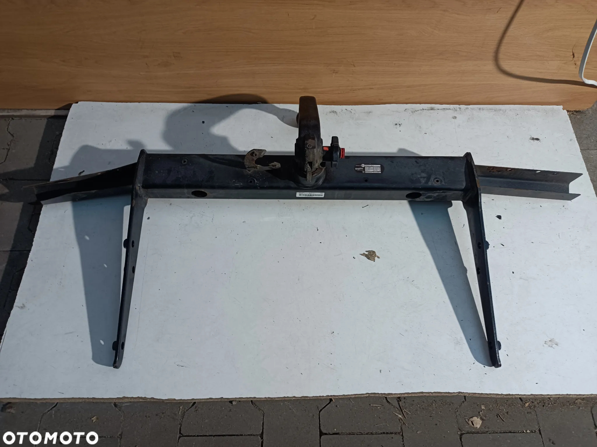 VW T5 T6 belka hak holowniczy wypinany WESTFALIA 7H0803881J - 4