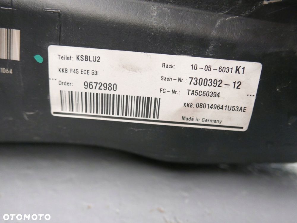 bmw f39 f45 f48 zbiornik paliwa benzyna bak - 5