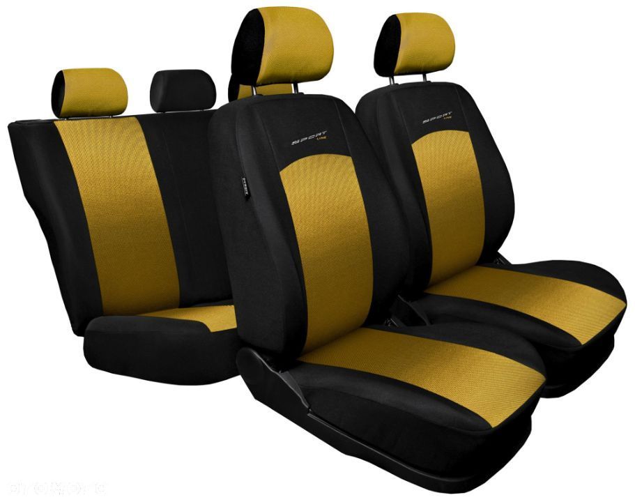 POKROWCE SAMOCHODOWE NA FOTELE UNIWERSALNE SPORT LINE - 6