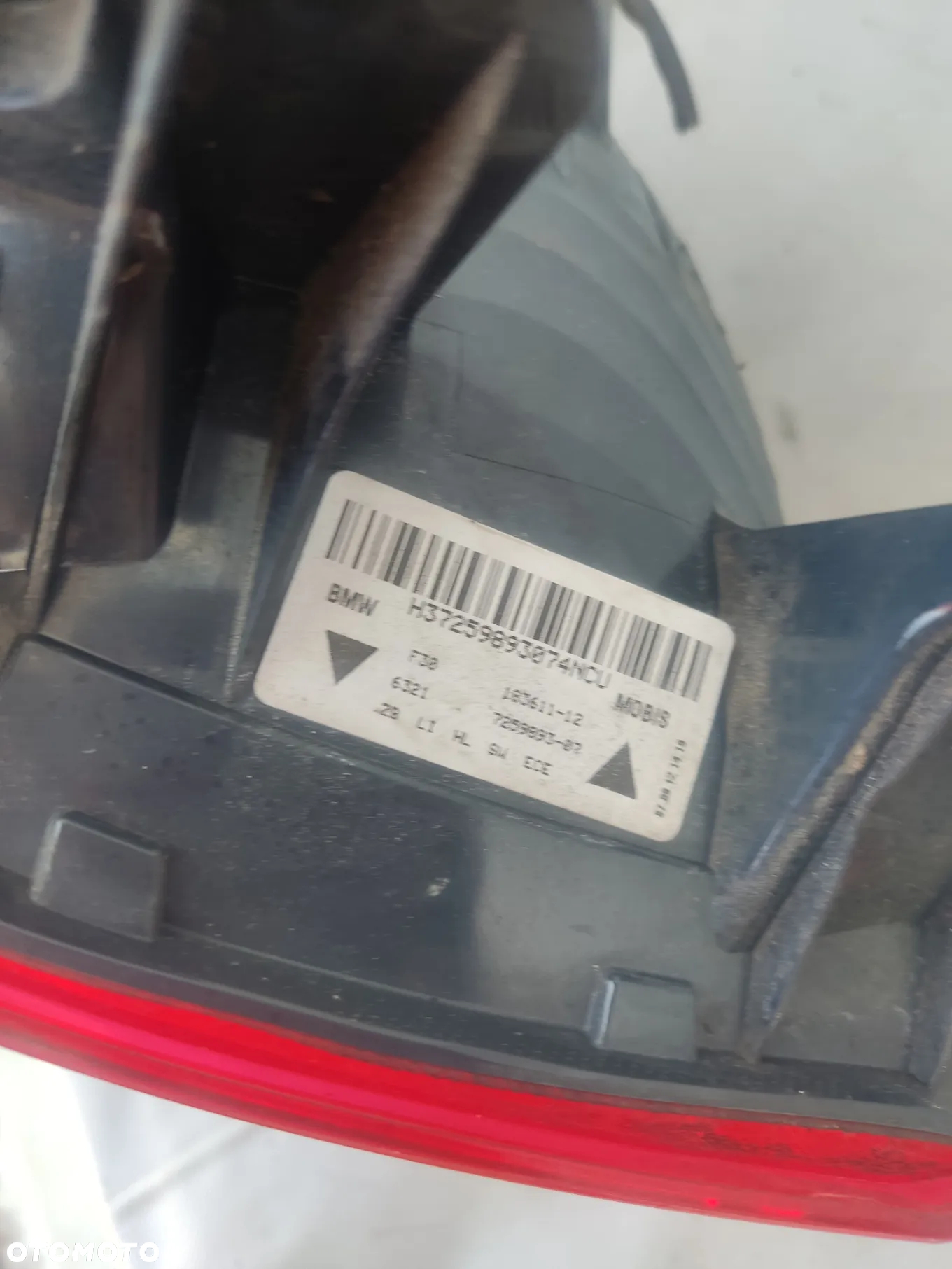 BMW F30 LAMPA TYLNA TYŁ LEWA PRAWA 7259894 7259893 - 5