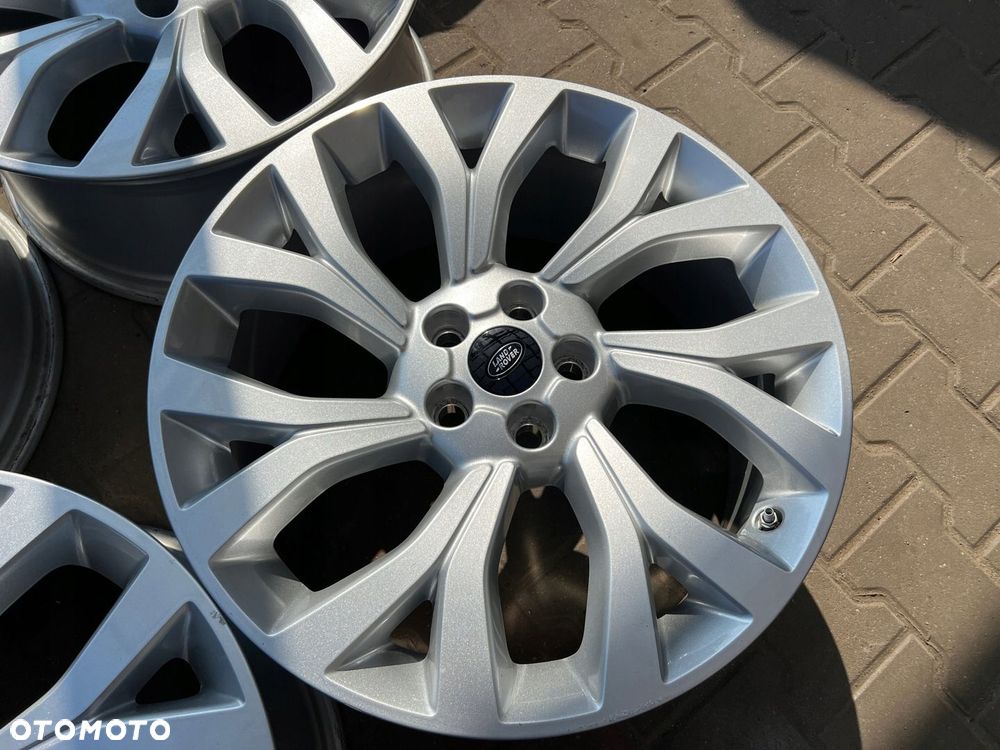 KOMPLET FELG FELGI ALU LAND ROVER 21 ET49 5X120 ORYGINALNE - 5