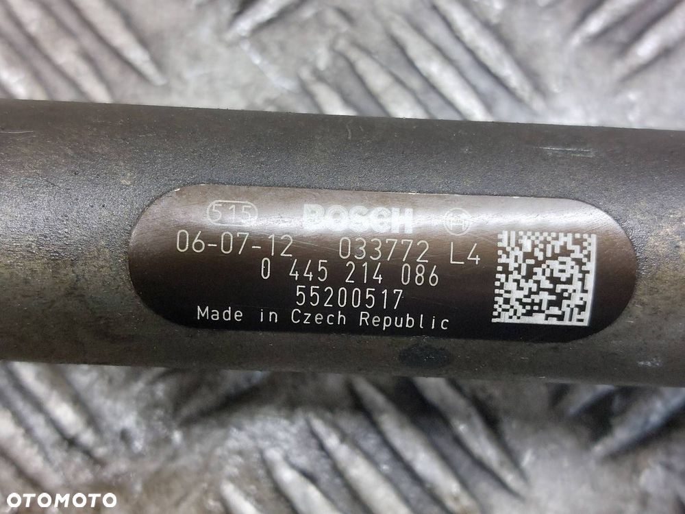 WTRYSK WTRYSKIWACZ KOMPLET + LISTWA WTRYSKOWA OPEL ASTRA H 0445110183 - 2