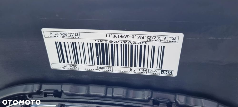 BMW 4 G22 G23 2020- zderzak przód oryginał MC171 - 18