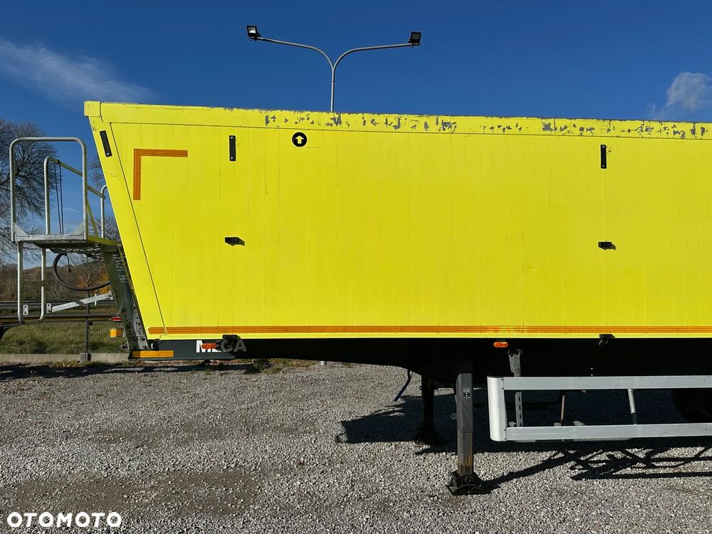 Mega NACZEPA / WYWROTKA / 45M3 / KLAPO- DRZWI /OŚ PODNOSZONA - 13