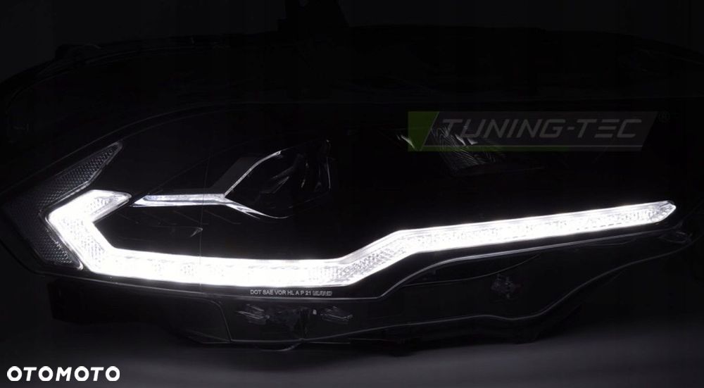 reflektor lampa kpl vland full led neon tuning ford mustang vi 6 lift 18-23 - 4