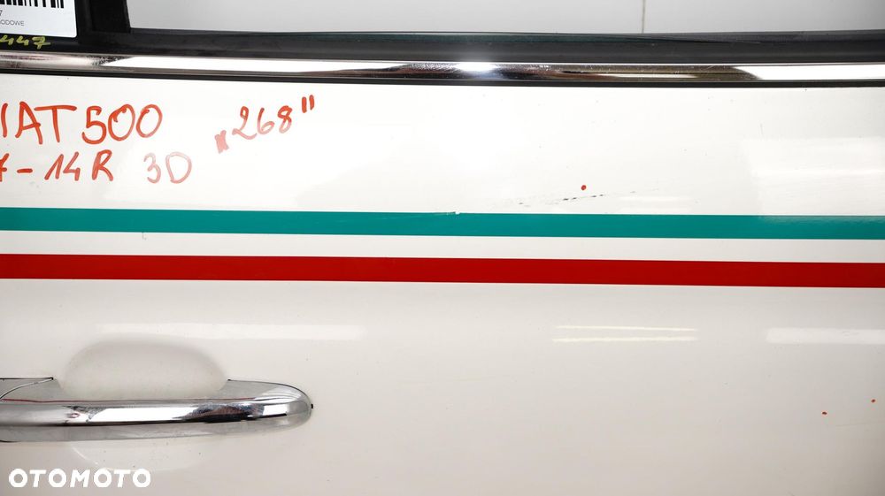 DRZWI PRAWY TYŁ TYLNE FIAT 500 07-14R 268 - 8