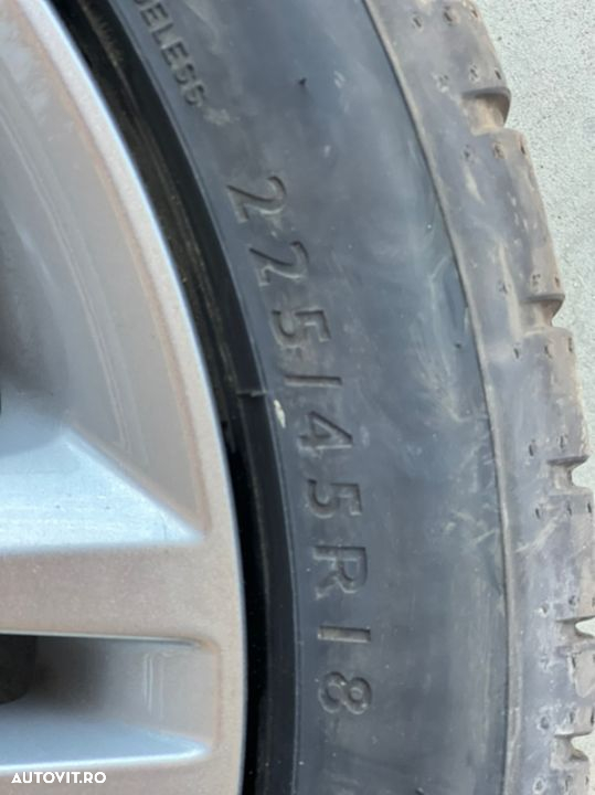 vand jante noi originale Jaguar pe 18” cu anvelope noi de vară - 9