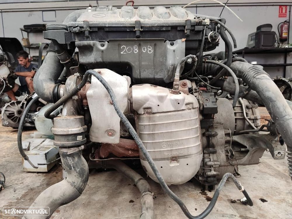 MOTOR COMPLETO MERCEDES-BENZ CLASSE A 2006 -640940 - 8