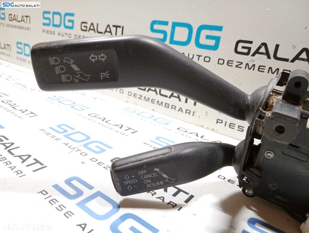 Ansamblu Maneta Manete Tempomat Pilot Automat Semnalizare Stergatoare Faza Lunga Scurta Volkswagen Passat B7 Break Combi 2010 - 2015 Cod 3C9953501BN 3C9953502B [M4841] - 2