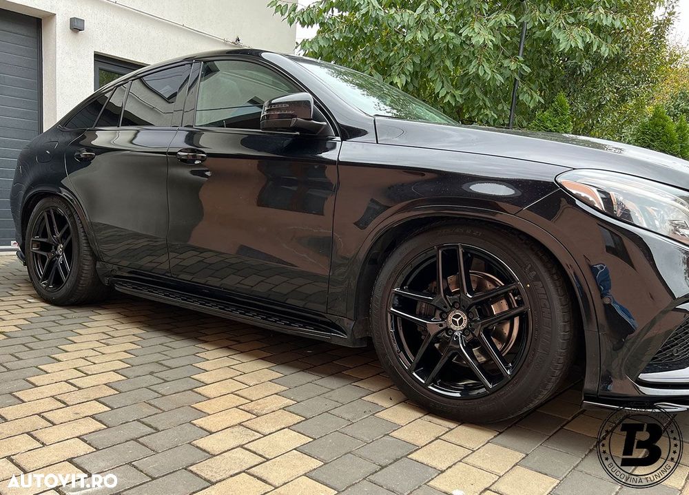Praguri Aluminiu Negre compatibile cu Mercedes GLE Coupe C292 - 11