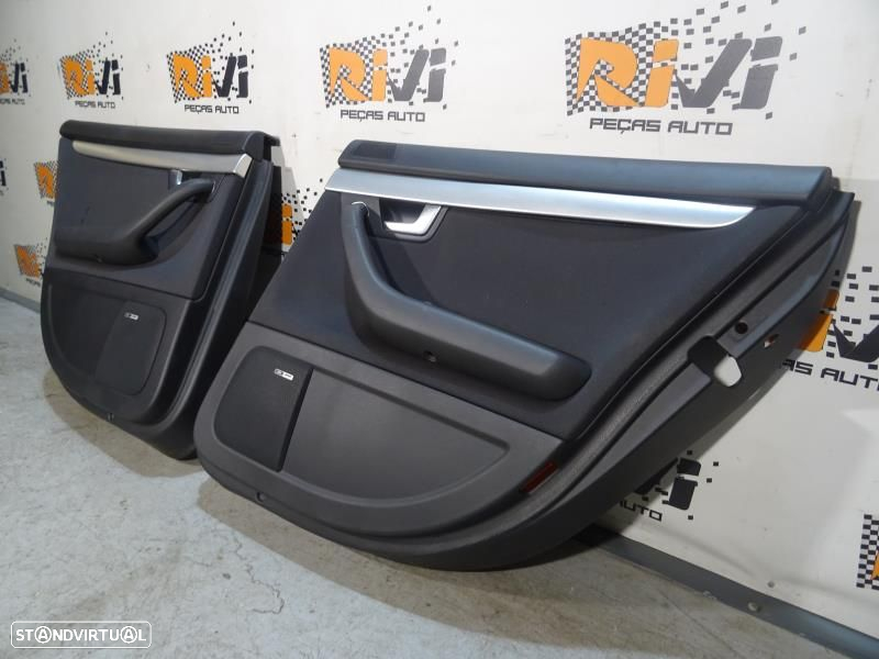 Quartela / Forra Da Porta Audi A4 (8Ec, B7)  Quartela Traseira Direita - 3