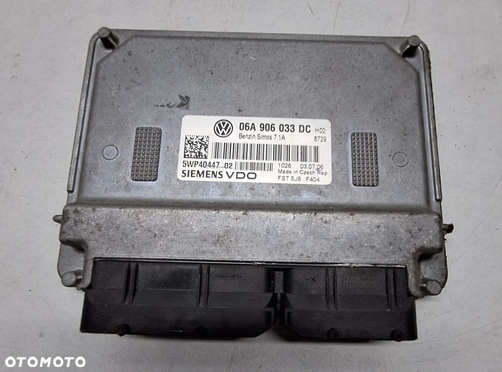 STEROWNIK SILNIKA SIEMENS 06A906033DC VW GOLF PLUS 1.6B EUR - 1