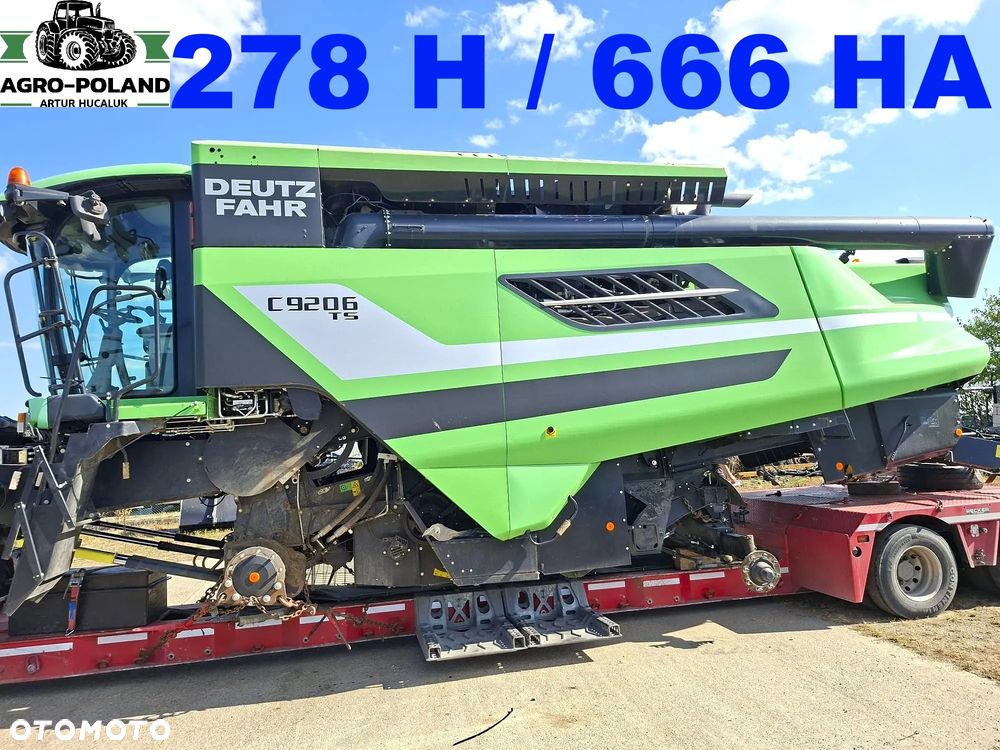 Deutz-Fahr 9206 TS - 2016 ROK - 278 H - DEMO - 7.5 M VARIO