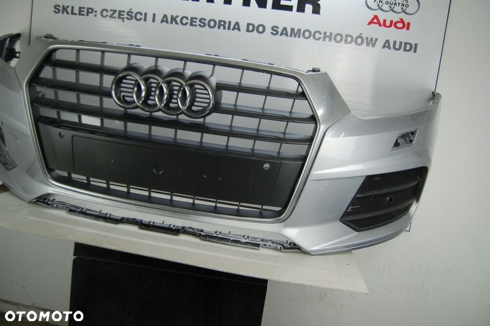 ZDERZAK ATRAPA AUDI Q3 8U LIFT 2015-2019 ORYGINAŁ - 3